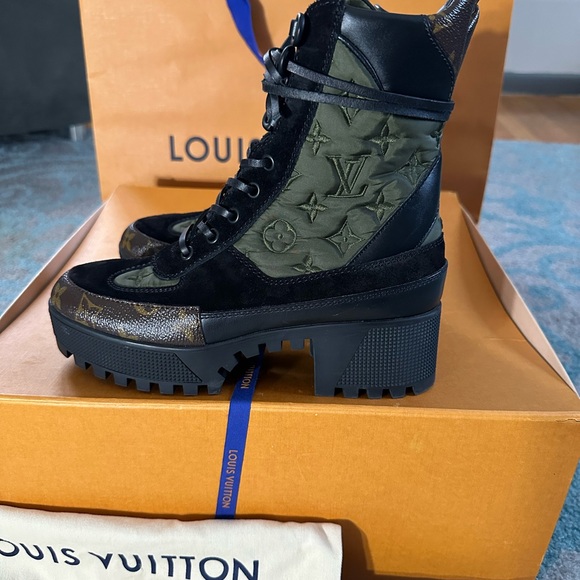 Louis Vuitton Laureate Platform Desert Boot size 36 1/2 - Picture 4 of 11